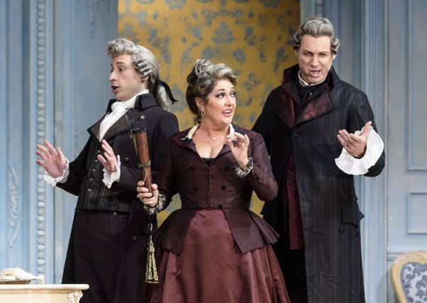 The charactisations are amusing but this Marriage of Figaro lacks bite. Picture: Bill Cooper