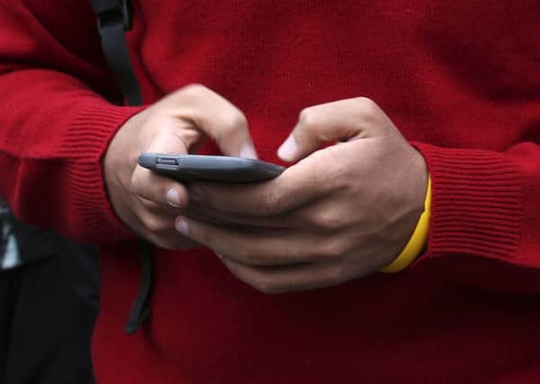 It is illegal to send, receive, or possess an inappropriate image of someone under 18. Picture: PA