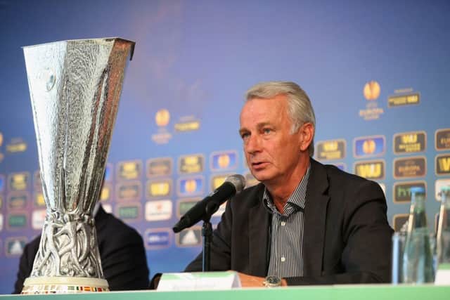 Rainer Bonhof islooking forward to returning to Scotland with Borussia Monchengladbach. Picture: Getty Images
