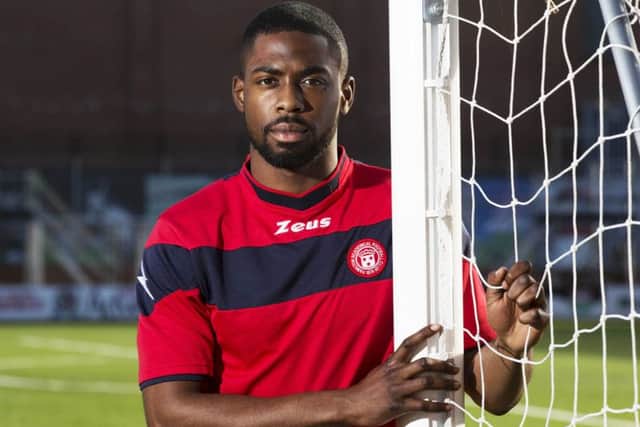 Hamilton's new signing Lennard Sowah. Picture: SNS