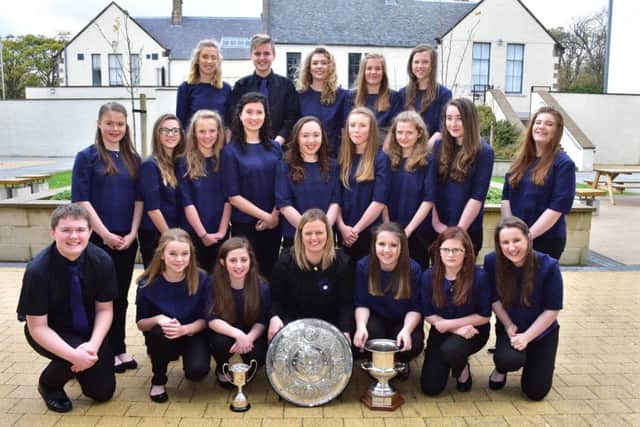 Islay Junior Gaelic Choir, led by choir master Arlene MacKerrell, won three trophies in choral singing competitions.
