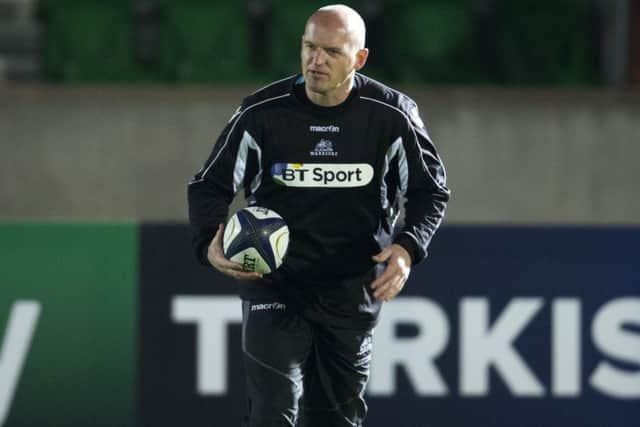 Glasgow Warriors head coach Gregor Townsend was thrilled with the victory over Leicester. Picture: Bill Murray/SNS