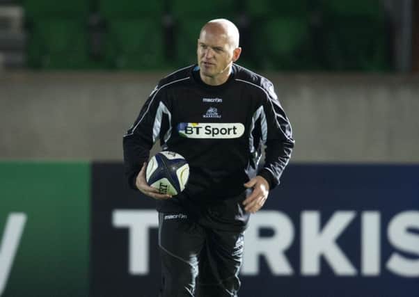 Glasgow Warriors head coach Gregor Townsend was thrilled with the victory over Leicester. Picture: Bill Murray/SNS