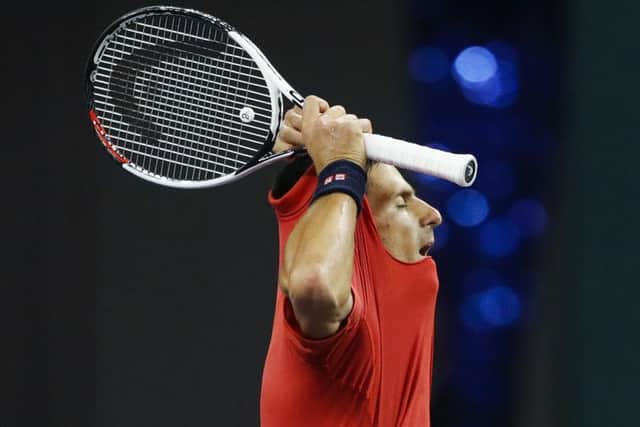 Novak Djokovic lost in straight sets to Roberto Bautista Agut of Spain. Picture: Lintao Zhang/Getty Images