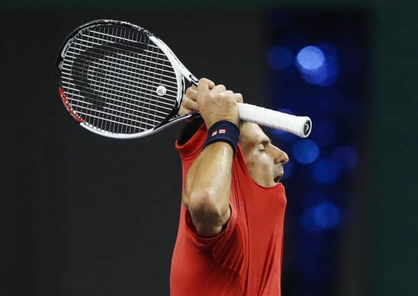 Novak Djokovic lost in straight sets to Roberto Bautista Agut of Spain. Picture: Lintao Zhang/Getty Images