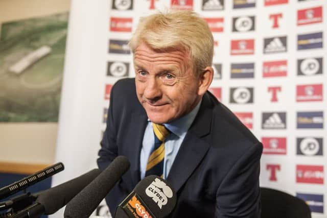 Gordon Strachan says he still loves being Scotland manager. Picture: John Devlin