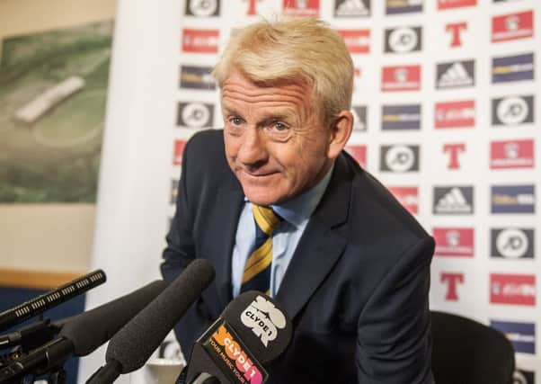 Gordon Strachan says he still loves being Scotland manager. Picture: John Devlin