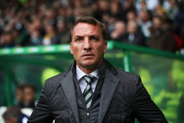 Celtic manager Brendan Rogers rested key players for the Motherwell match. Picture: Ian MacNicol/Getty Images