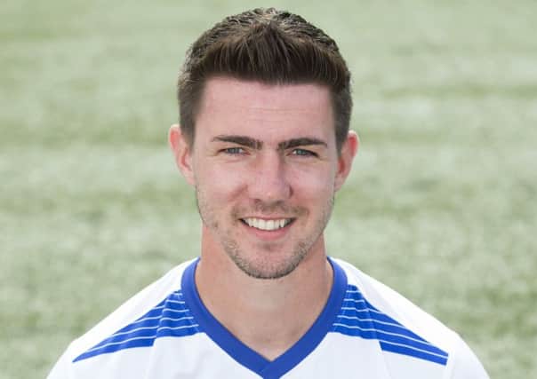 Morton's Ross Forbes was on target in Dumfries. Picture: SNS