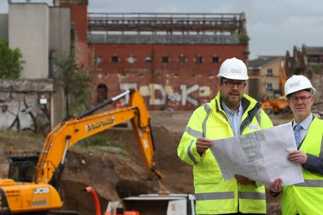 Housing minister marks the start of work on new homes as study shows positive results.