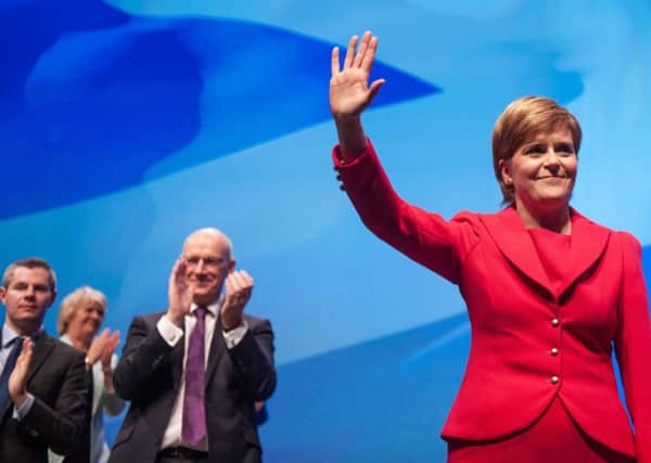 Nicola Sturgeon announced at the SNP party conference last week that a Bill would be brought forward for a new referendum on Scottish independence. Picture: John Devlin