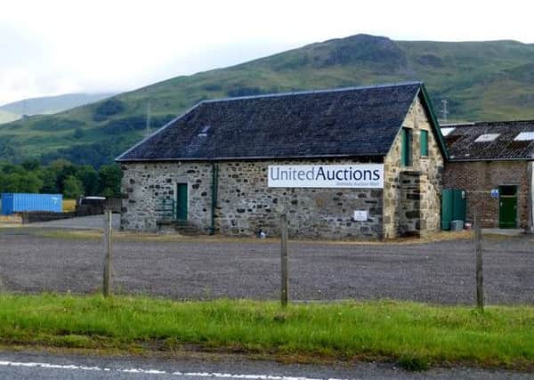 The annual Blackface sheep sale at Dalmally Auction Mart, south of Oban, saw more than 1,000 animals go under the hammer. Picture: Geograph.org