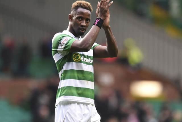 Moussa Dembele scored for Celtic against Motherwell and big clubs are tipped to swoop for the in-form Frenchman. Pic: SNS