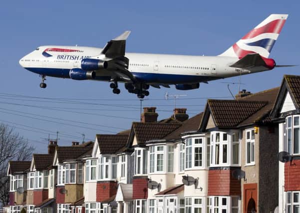 A British Airways plane  comes into land at Heathrow Airport.
Picture: Getty Images
