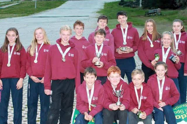 George Watsons skiing team struck gold at Hillend.