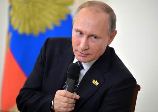 Russian President Vladimir Putin
Picture:  AP