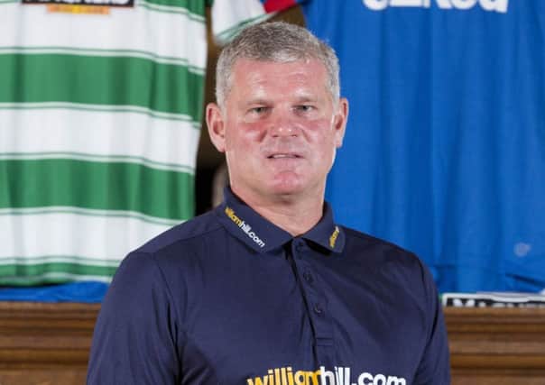 Ian Durrant called on the players to stand up and be counted. Picture: SNS