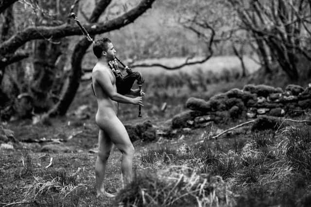 Glenelg player in the woods. Picture: Contributed