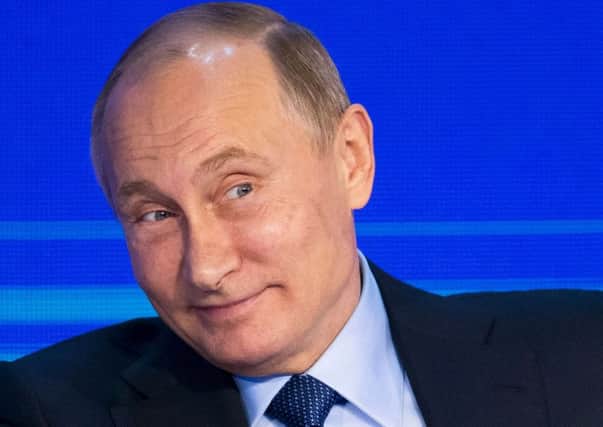 Vladimir Putins spokesman said it was a goodwill gesture. Picture: AFP/Getty Images