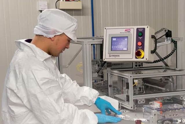 Omega Diagnostics said the weaker pound has helped to boost its revenues. Picture: Contributed