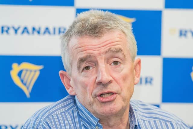 Ryanair boss Michael O'Leary said the Irish carrier has been hit by the slump in the pound. Picture: Ian Georgeson