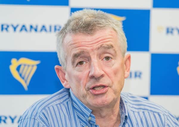 Ryanair boss Michael O'Leary said the Irish carrier has been hit by the slump in the pound. Picture: Ian Georgeson