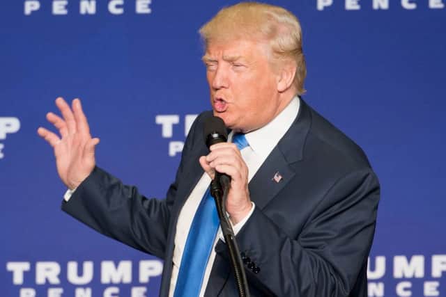 Donald Trump is heard bragging about grabbing women. Picture: AP