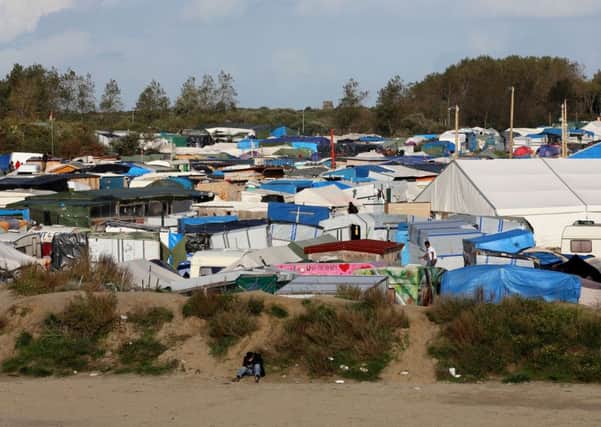 The Jungle refugee camp at Calais. Picture: PA
