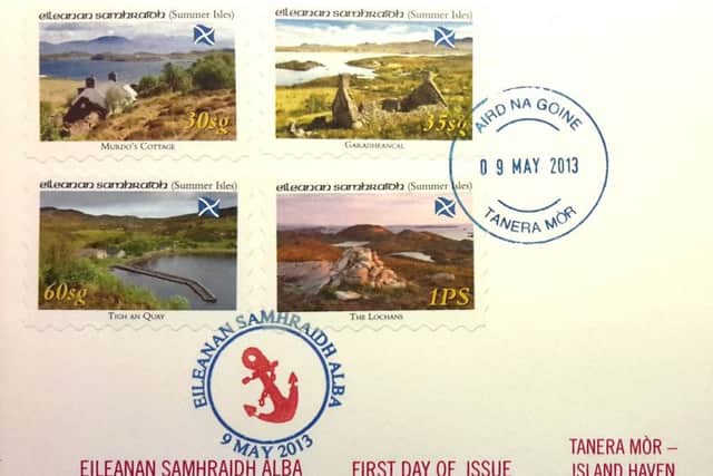 Island Haven, 2013 issue. The stamps feature images by landscape photographer Tim Winterburn. PIC Contributed.