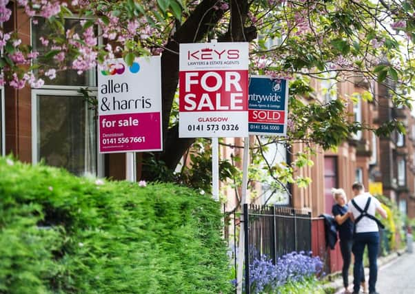 Glasgow City was one of the top five local authorities for house sales in terms of volume last year. Picture: John Devlin