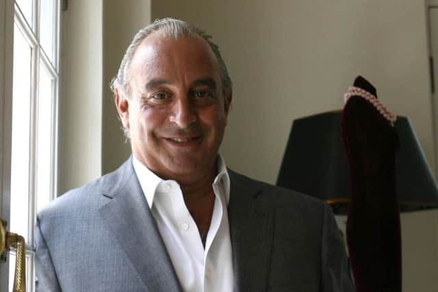 Sir Philip Green said the MPs' report into the collapse of BHS contained 'serious' errors. Picture: Chris Young/PA