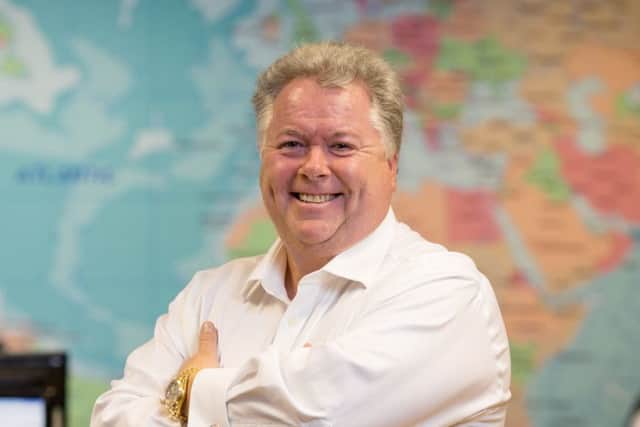 Traveltek founder and managing director Kenny Picken. Picture: Ashley Coombes