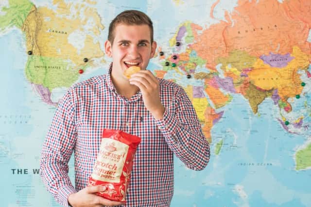 James Taylor said growing its overseas sales was a 'big priority' for Mackie's at Taypack. Picture: Ian Georgeson