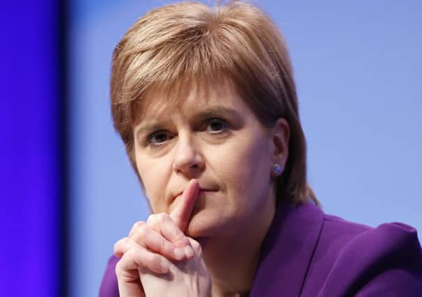 Nicola Sturgeon was personally disappointed with the result. Picture: Jane Barlow/PA Wire
