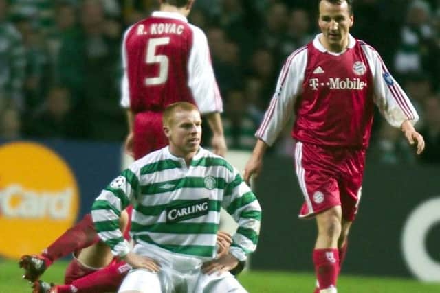 Celtic could not overcome Bayern Munich in 2003. Pic: SNS