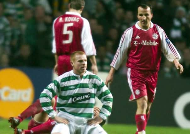 Celtic could not overcome Bayern Munich in 2003. Pic: SNS