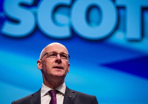 John Swinney said he was 'horrified' by the negative reaction to a recent Gaelic funding announcement. Picture: John Devlin