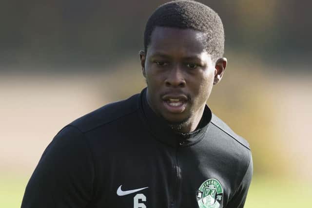 Hibernian's Marvin Bartley. Picture: SNS