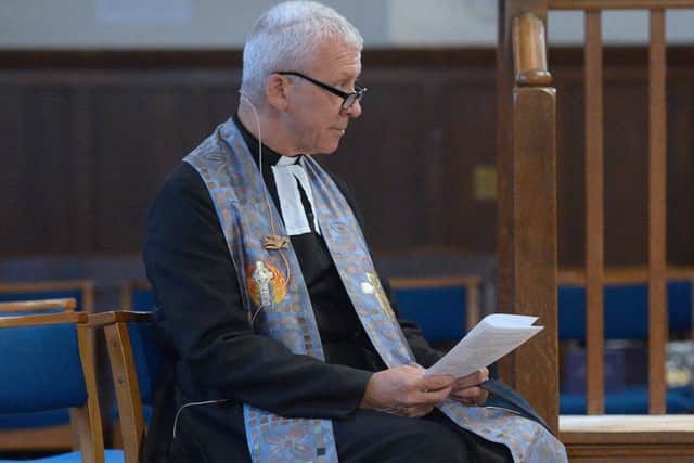 Rev Dr Richard Frazer said the interfaith plans for a more ethical finance system were 'hugely exciting'. Picture: Neil Hanna