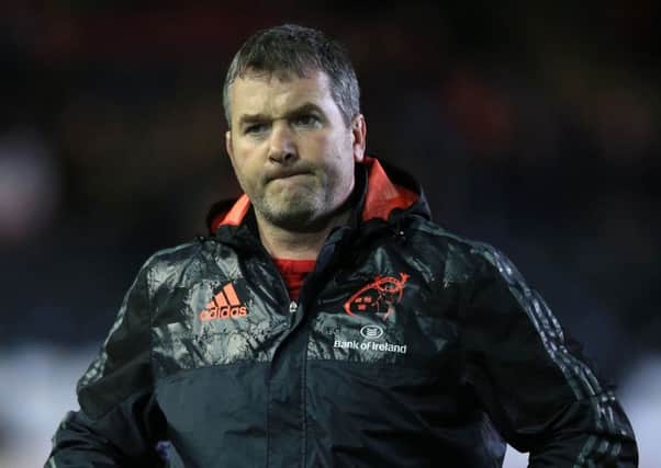 Irish rugby legend Anthony Foley. Picture: Mike Egerton/PA Wire