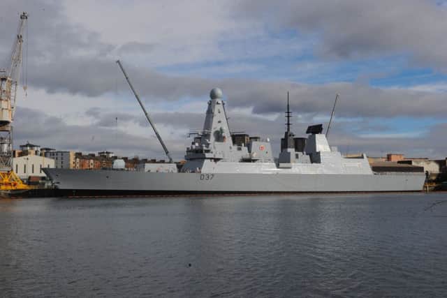HMS Duncan. Picture: PA