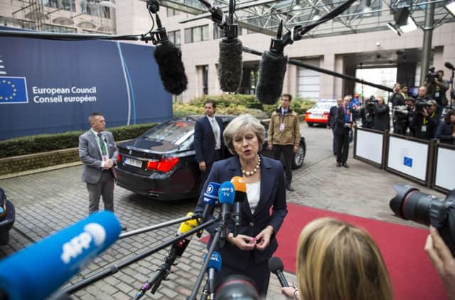 Prime Minister Theresa May in Brussels for EU summit.  Picture: Jack Taylor/Getty Images