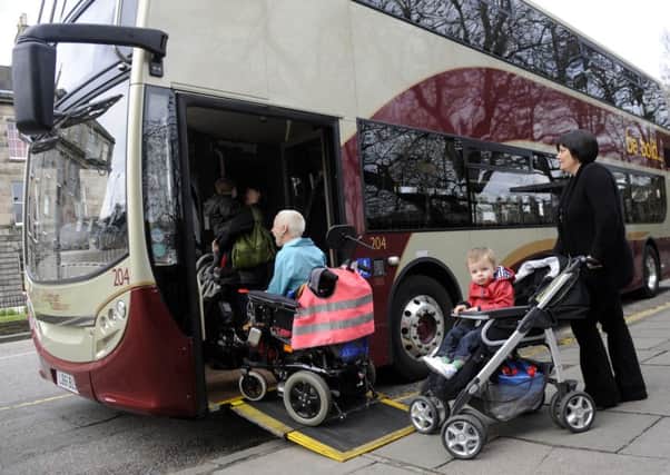 Disabled passengers need to know what conditions they can expect on public transport before they start a journey. Picture: Greg Macvean