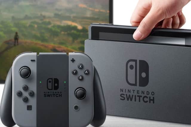 Nintendo's Switch console will be released in March. Picture: Contributed