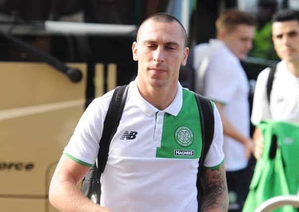Celtic captain Scott Brown wants to take it a game at a time. Picture: John Devlin
