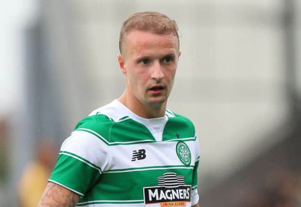 Leigh Griffiths is focused on getting back into the Celtic and Scotland starting XIs. Picture: Carrick Gazette