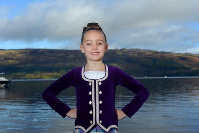 The Helensburgh youngster want to teach Highland Dancing when she's older. Picture: SWNS