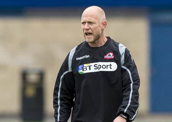 Edinburgh Rugby acting head coach Duncan Hodge welcomed the capture. Picture: SNS