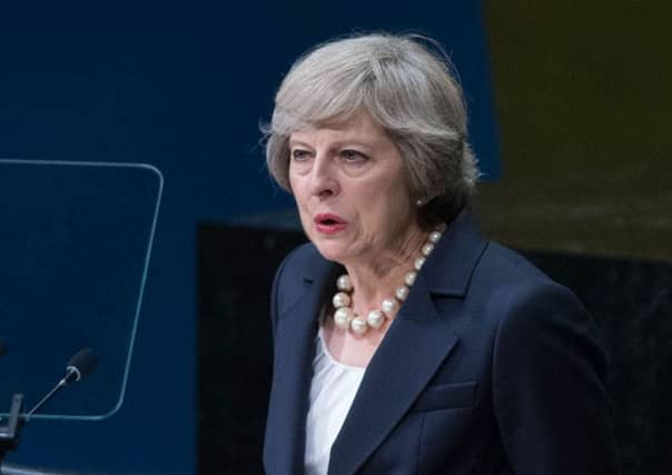 Prime Minister Theresa May. Picture: PA