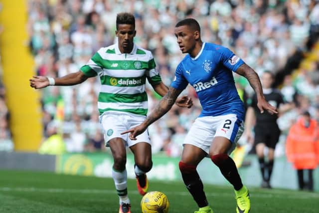 Celtic and Rangers will battle it out for a place in the Legaue Cup final. Picture: John Devlin